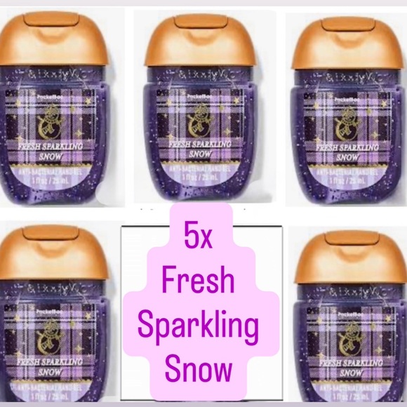 Bath & Body Works Other - NEW B&BW(5)Holiday Christmas 2025 Pocketbac Fresh Sparkling Snow